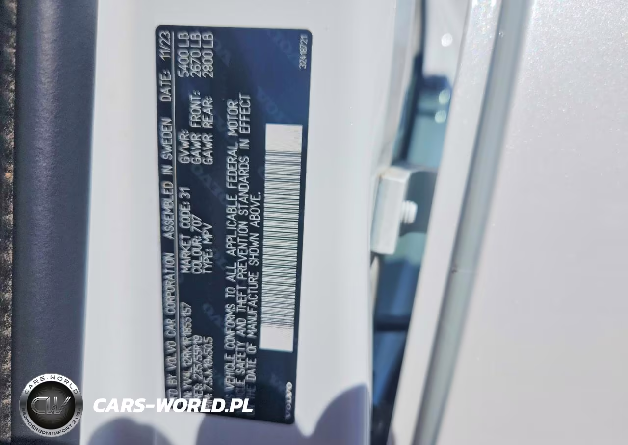 2024 Volvo Xc60 Core VIN:YV4L12RK1R1855157 - 13