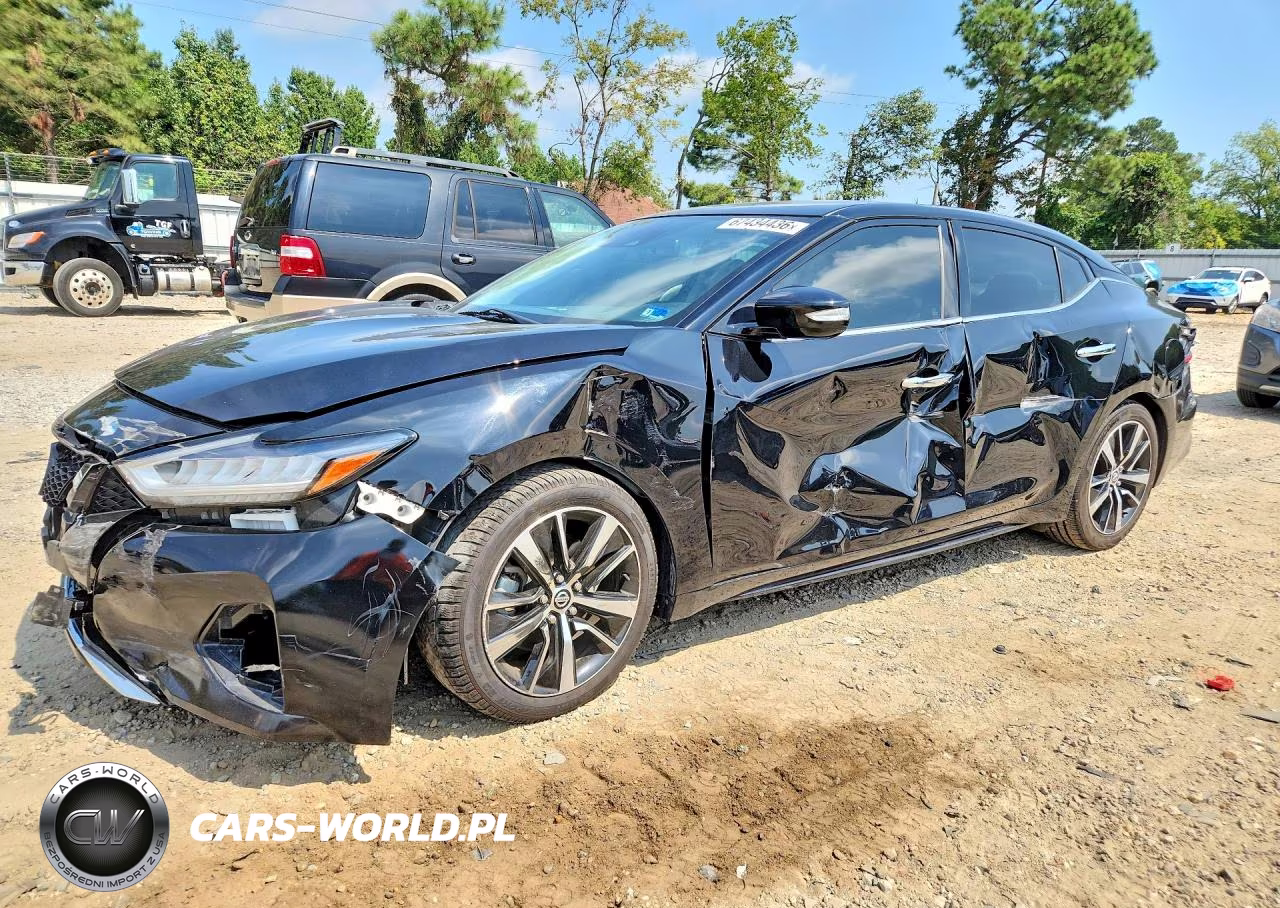2021 Nissan Maxima Sv VIN:1N4AA6CV3MC513605 - 1
