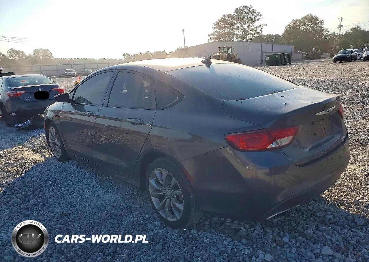 2015 Chrysler 200 S VIN:1C3CCCDG2FN665124 - 2