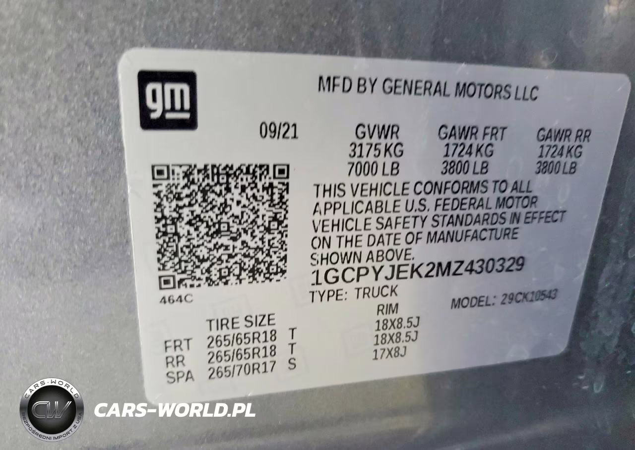 2021 Chevrolet Silverado K1500 Lt VIN:1GCPYJEK2MZ430329 - 12