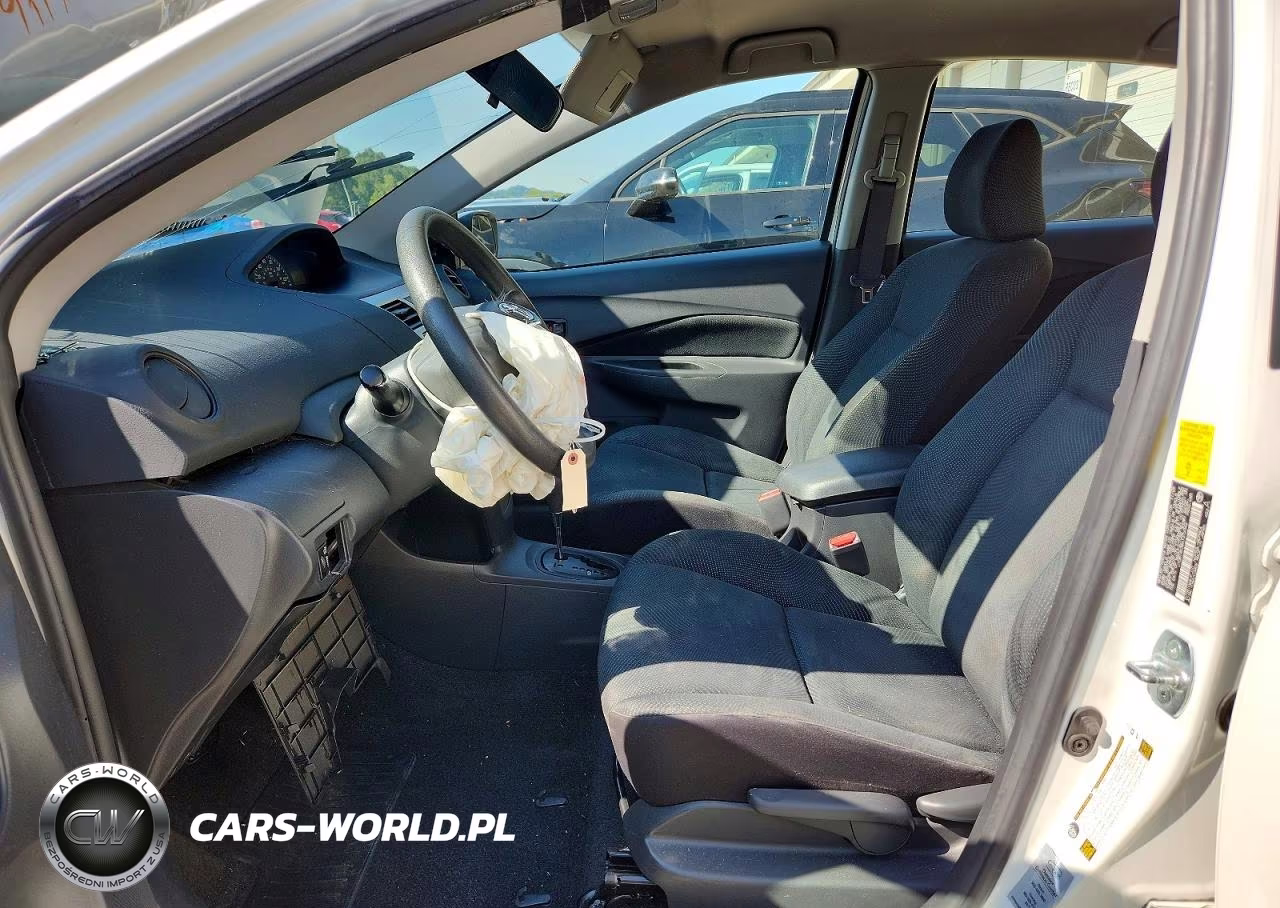 2010 Toyota Yaris Base VIN:JTDBT4K38A1372342 - 7