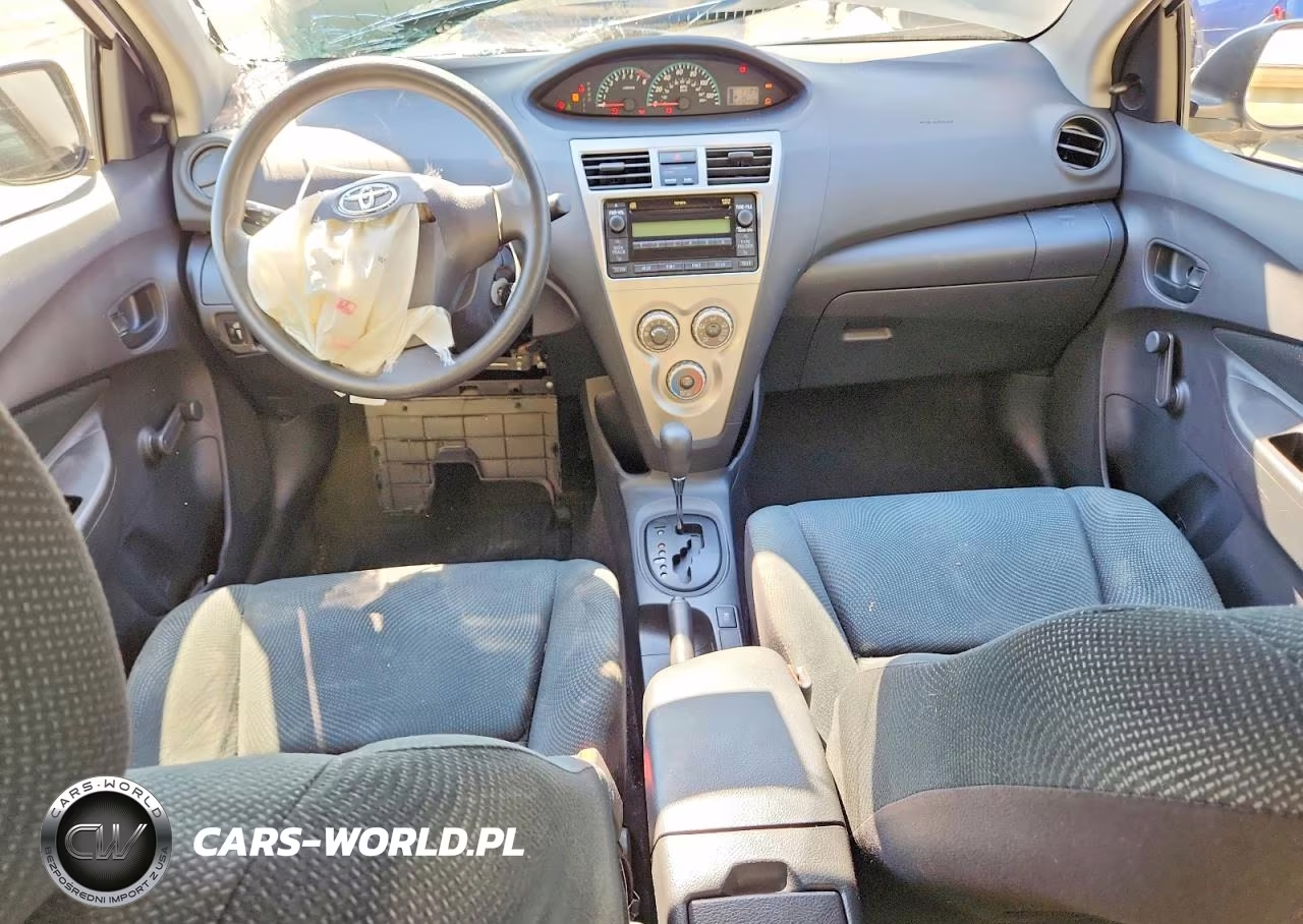 2010 Toyota Yaris Base VIN:JTDBT4K38A1372342 - 8