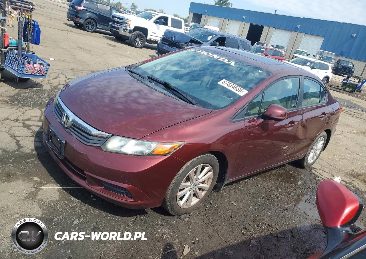 2012 Honda Civic Ex – zdjęcie 1 z 12