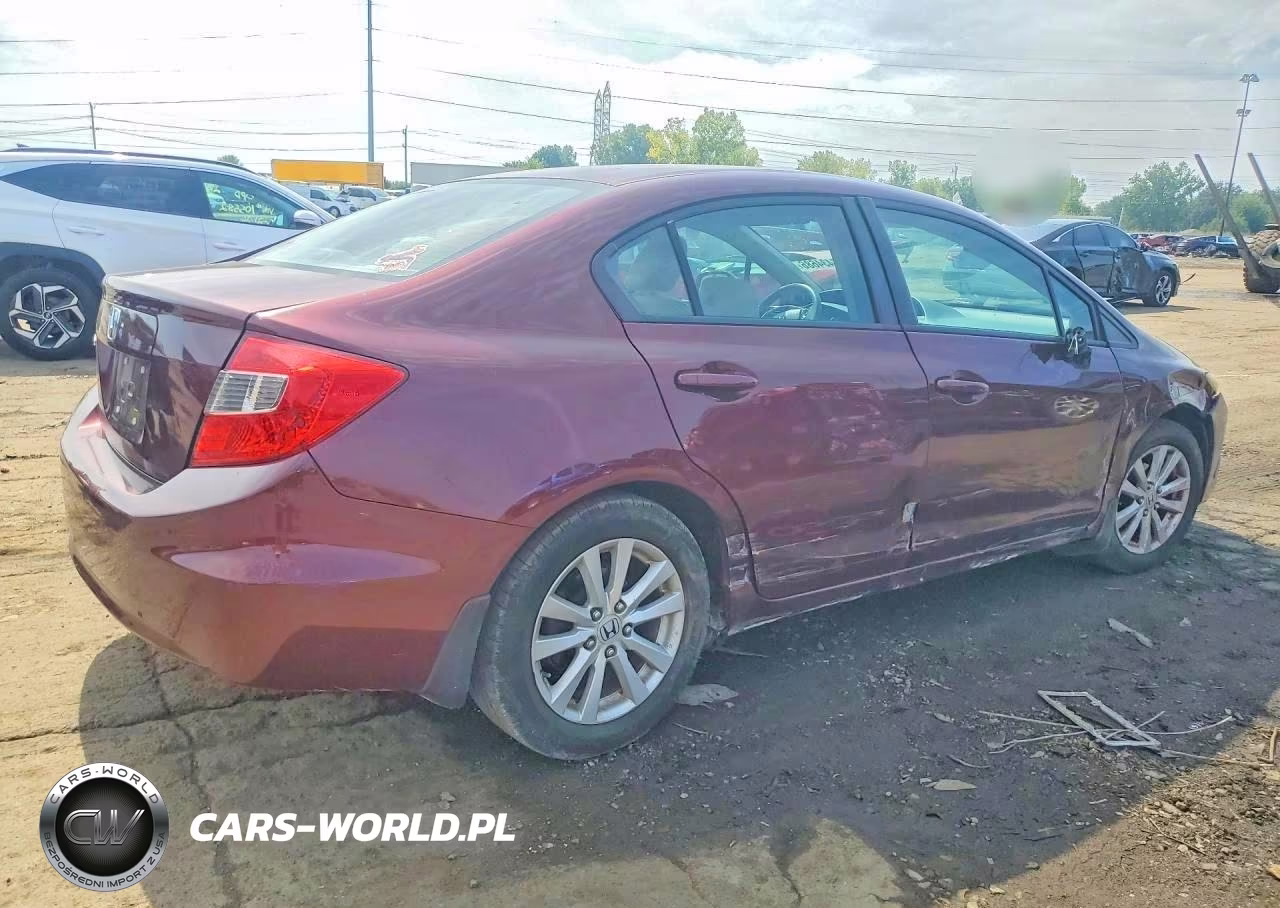 2012 Honda Civic Ex VIN:19XFB2F81CE098013 - 3