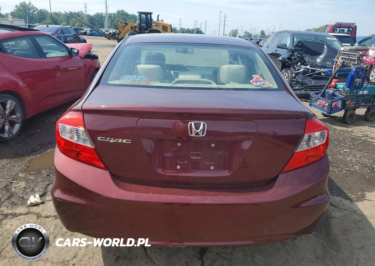 2012 Honda Civic Ex VIN:19XFB2F81CE098013 - 6