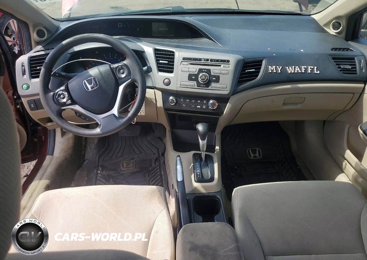 2012 Honda Civic Ex VIN:19XFB2F81CE098013 - 8