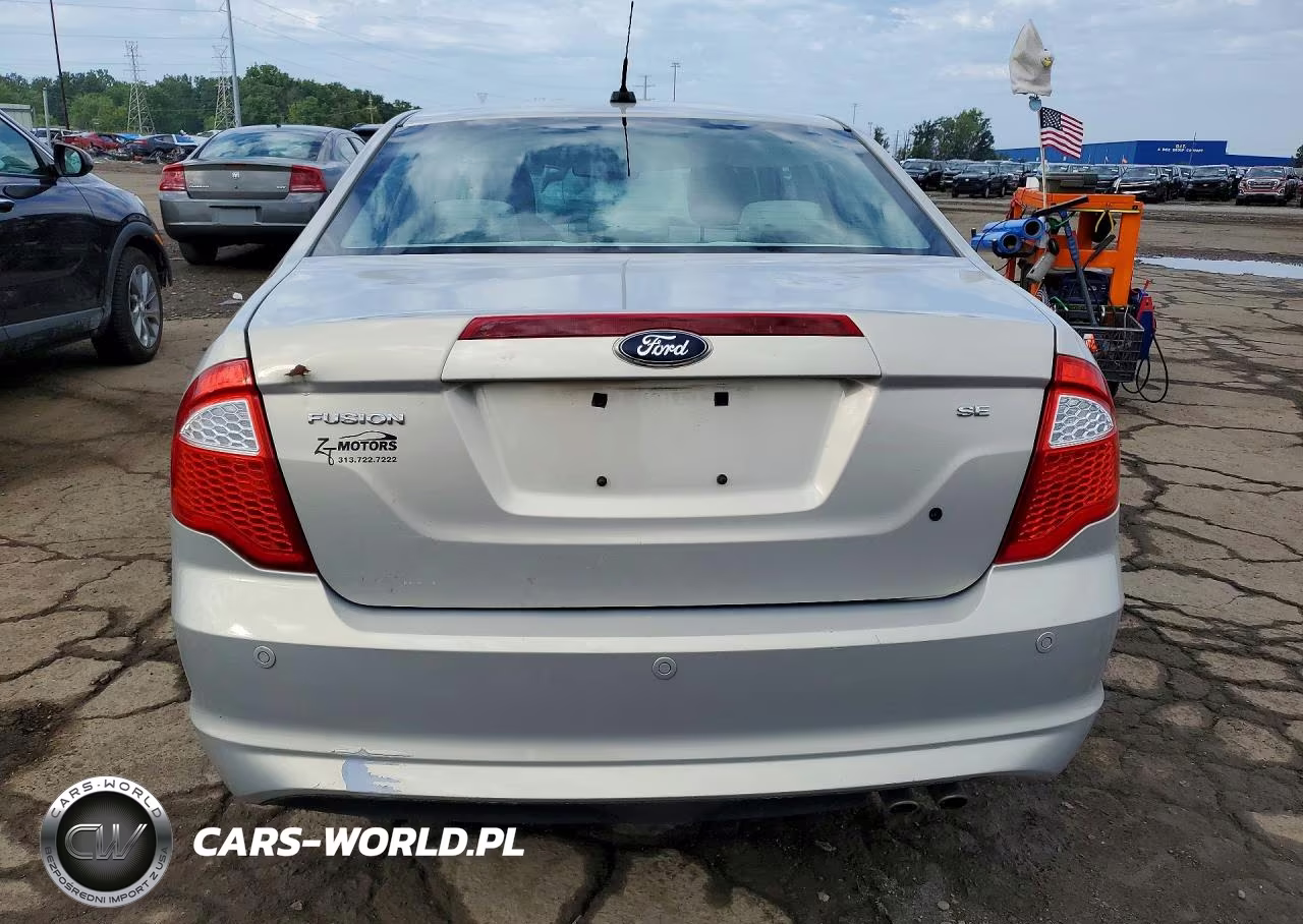 2010 Ford Fusion Se VIN:3FAHP0HA9AR414056 - 6
