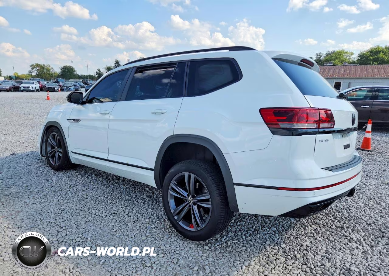 2021 Volkswagen Atlas Se VIN:1V2RR2CAXMC567252 - 2