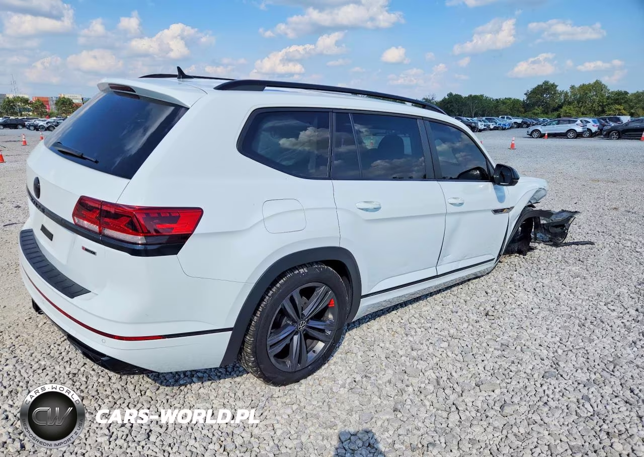 2021 Volkswagen Atlas Se VIN:1V2RR2CAXMC567252 - 3