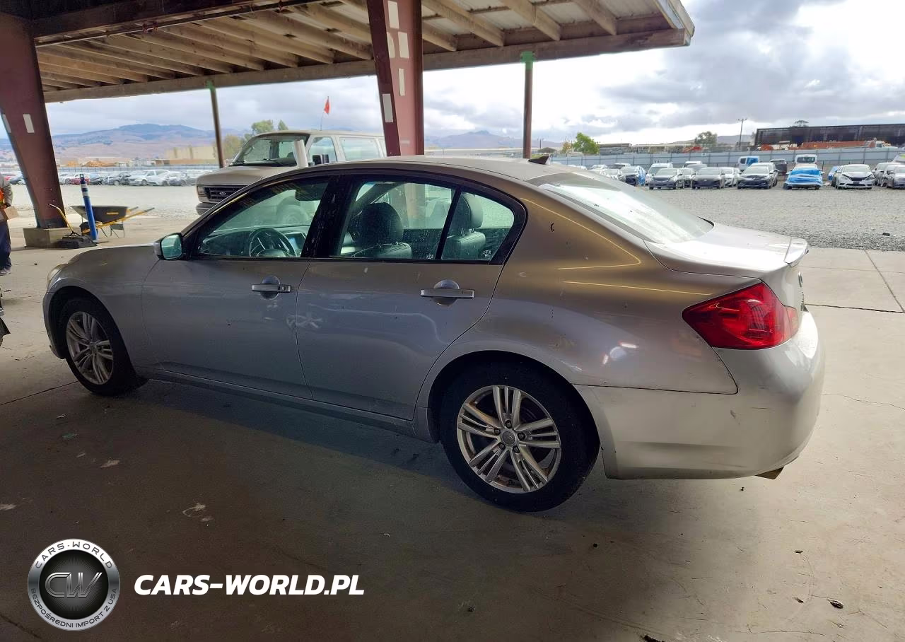 2011 Infiniti G25 Sedan Base VIN:JN1DV6AP2BM601801 - 2