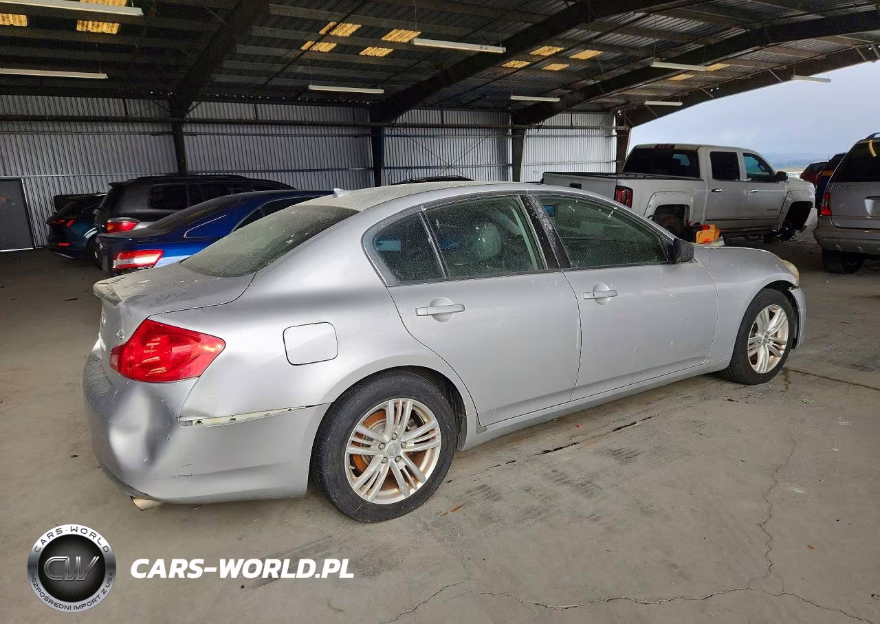 2011 Infiniti G25 Sedan Base VIN:JN1DV6AP2BM601801 - 3