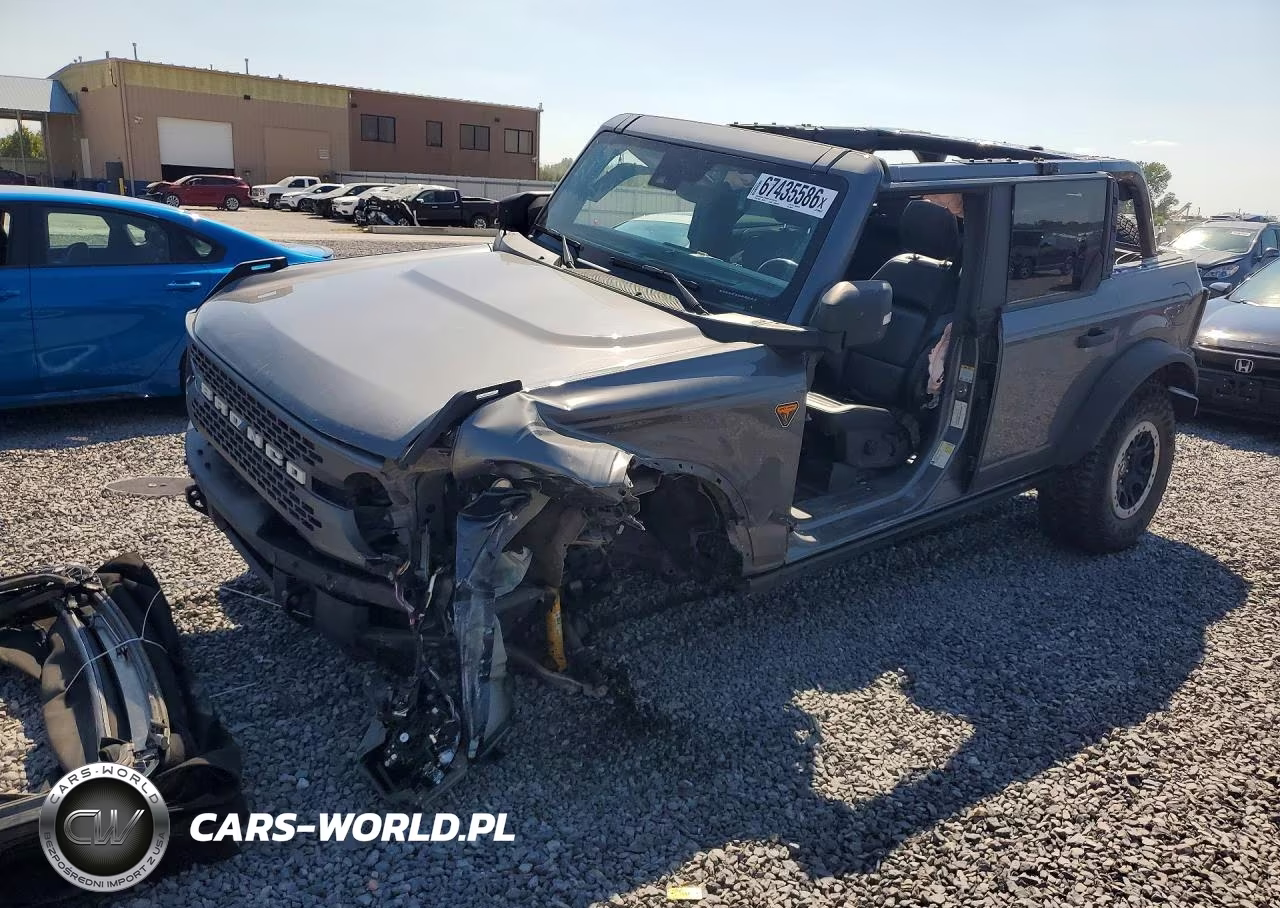 2021 Ford Bronco Base VIN:1FMEE5DP0MLA86423 - 1