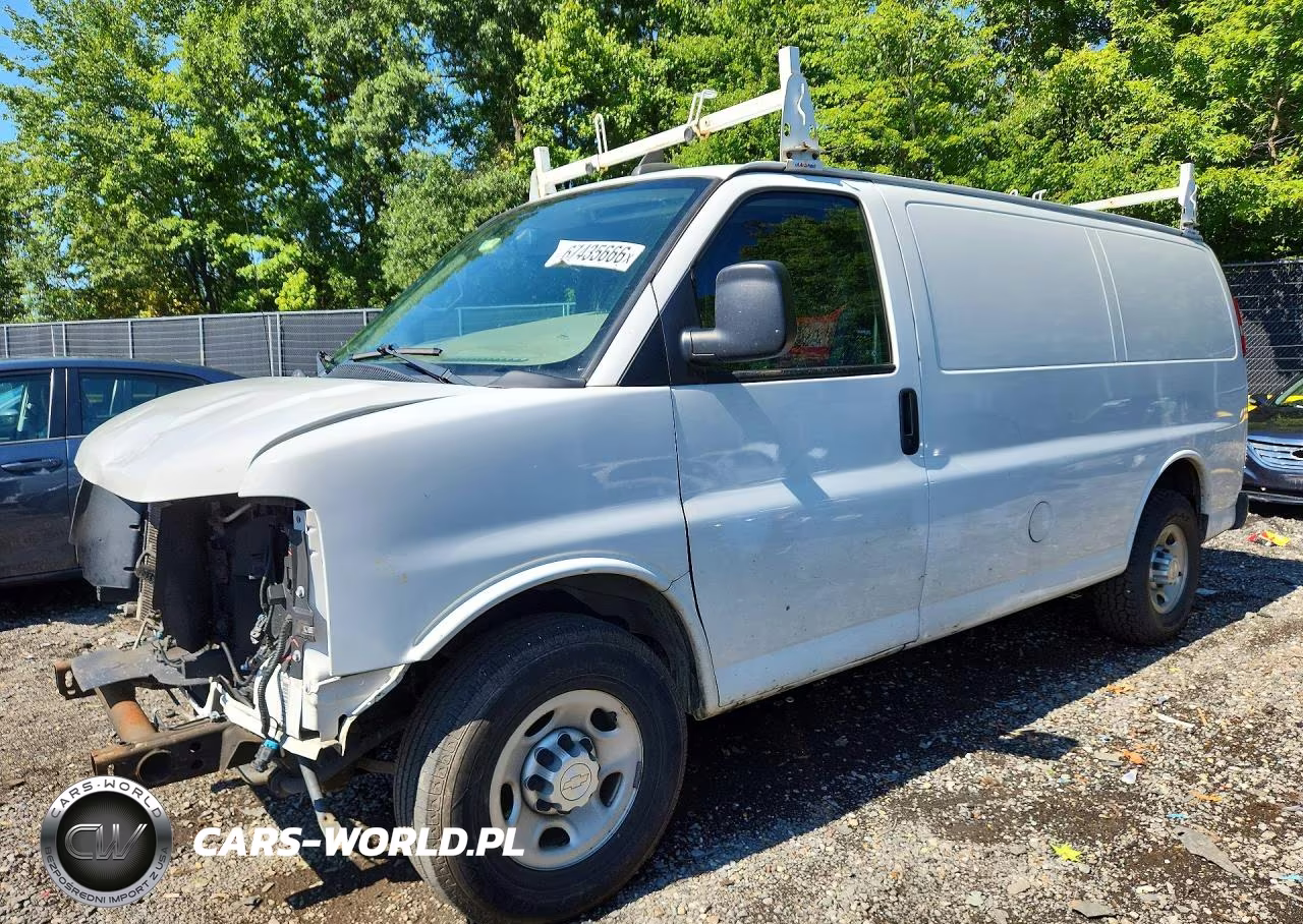 2019 Chevrolet Express G2500 Delivery Van VIN:1GCWGAFG0K1275476 - 1