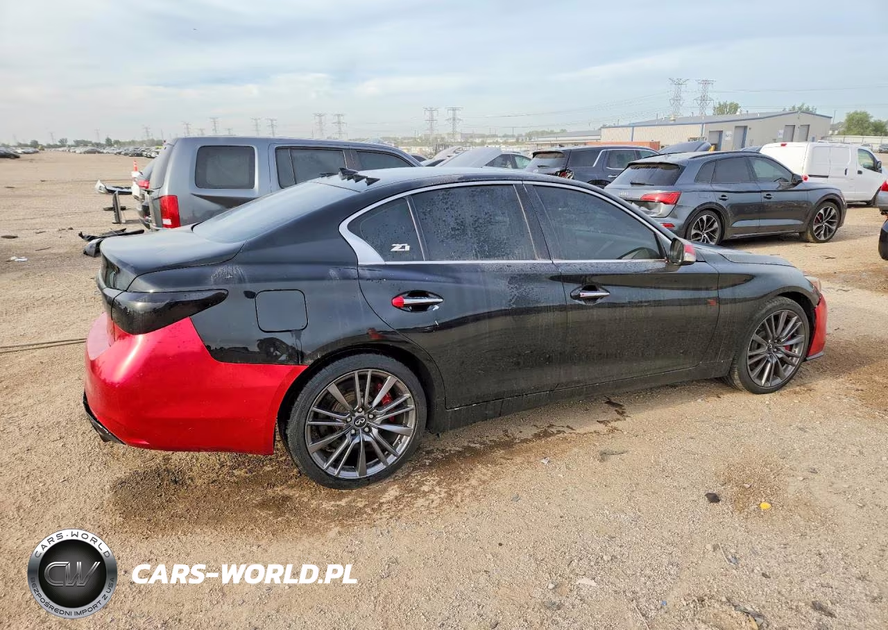 2018 Infiniti Q50 Red Sport 400 VIN:JN1FV7AR4JM480445 - 3