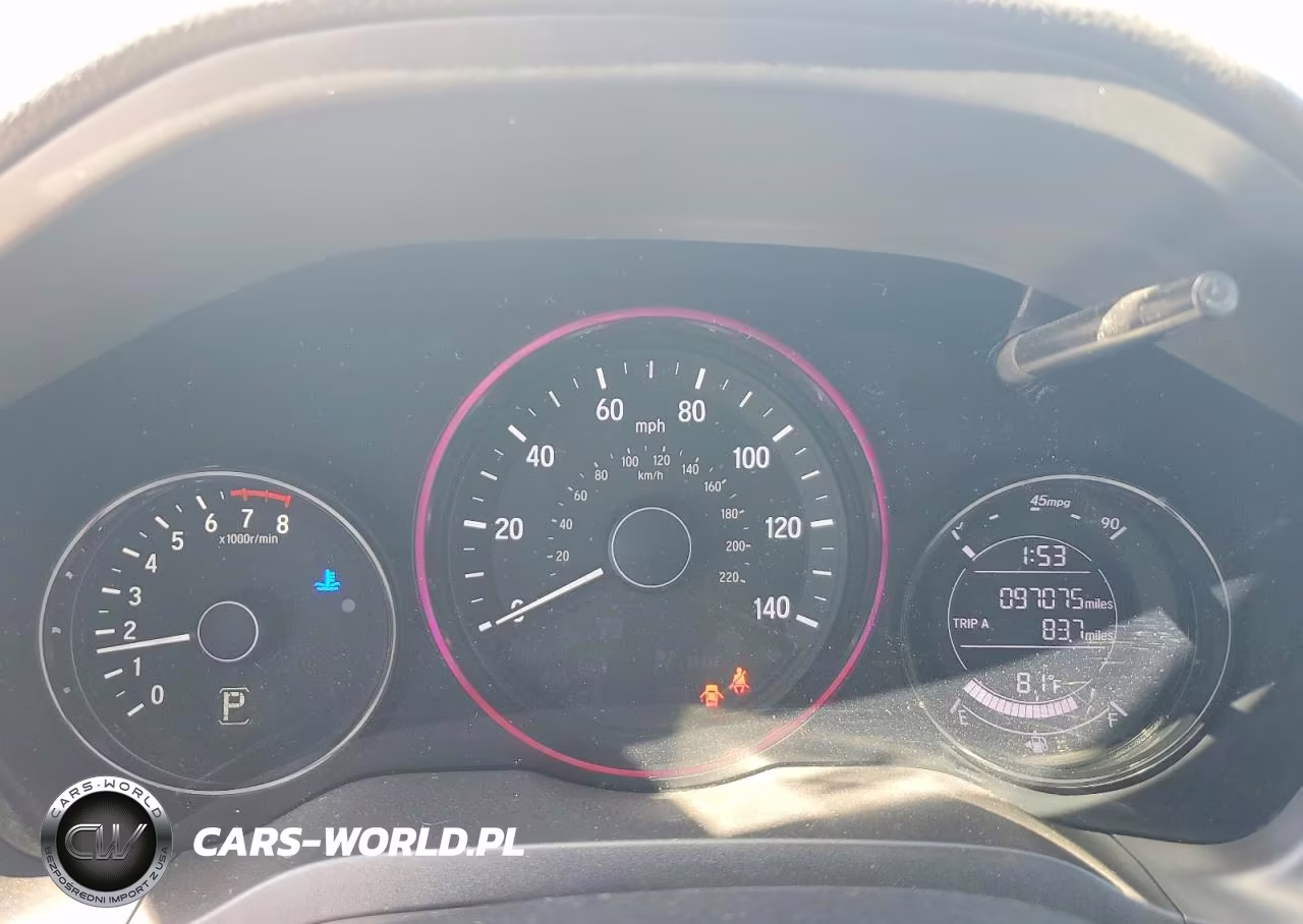 2019 Honda Hr-V Sport VIN:3CZRU6H14KG708319 - 9