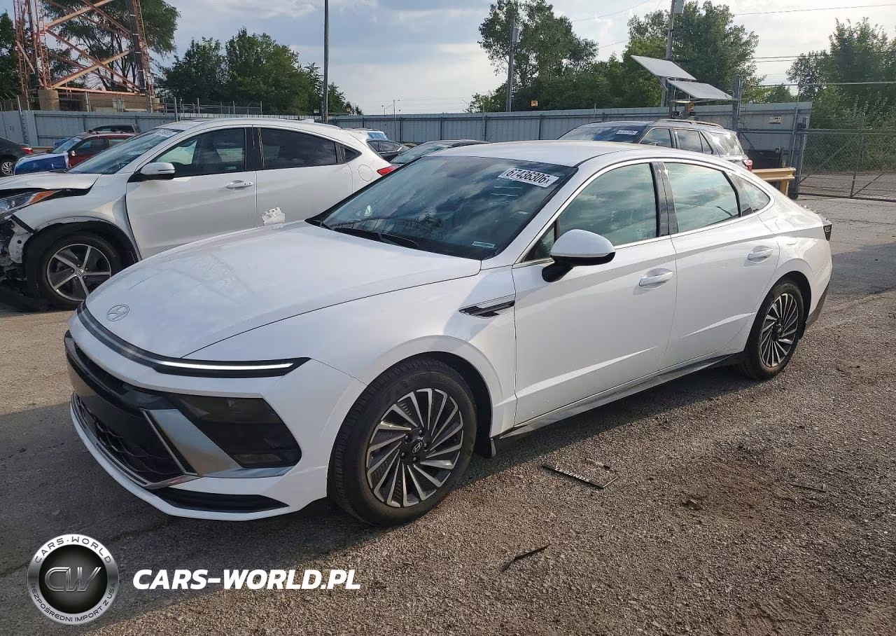 2025 Hyundai Sonata Hybrid Sel VIN:KMHL34JJ9SA108466 - 1