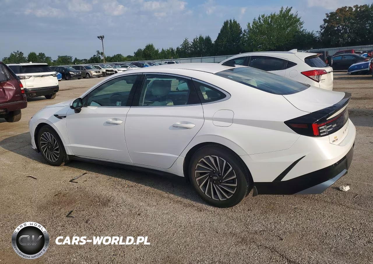 2025 Hyundai Sonata Hybrid Sel VIN:KMHL34JJ9SA108466 - 2