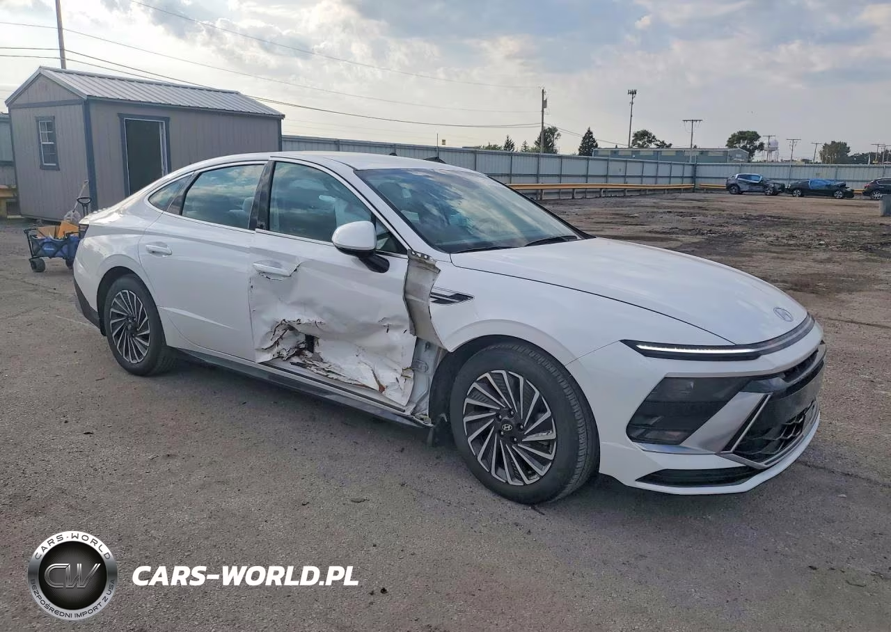 2025 Hyundai Sonata Hybrid Sel VIN:KMHL34JJ9SA108466 - 4