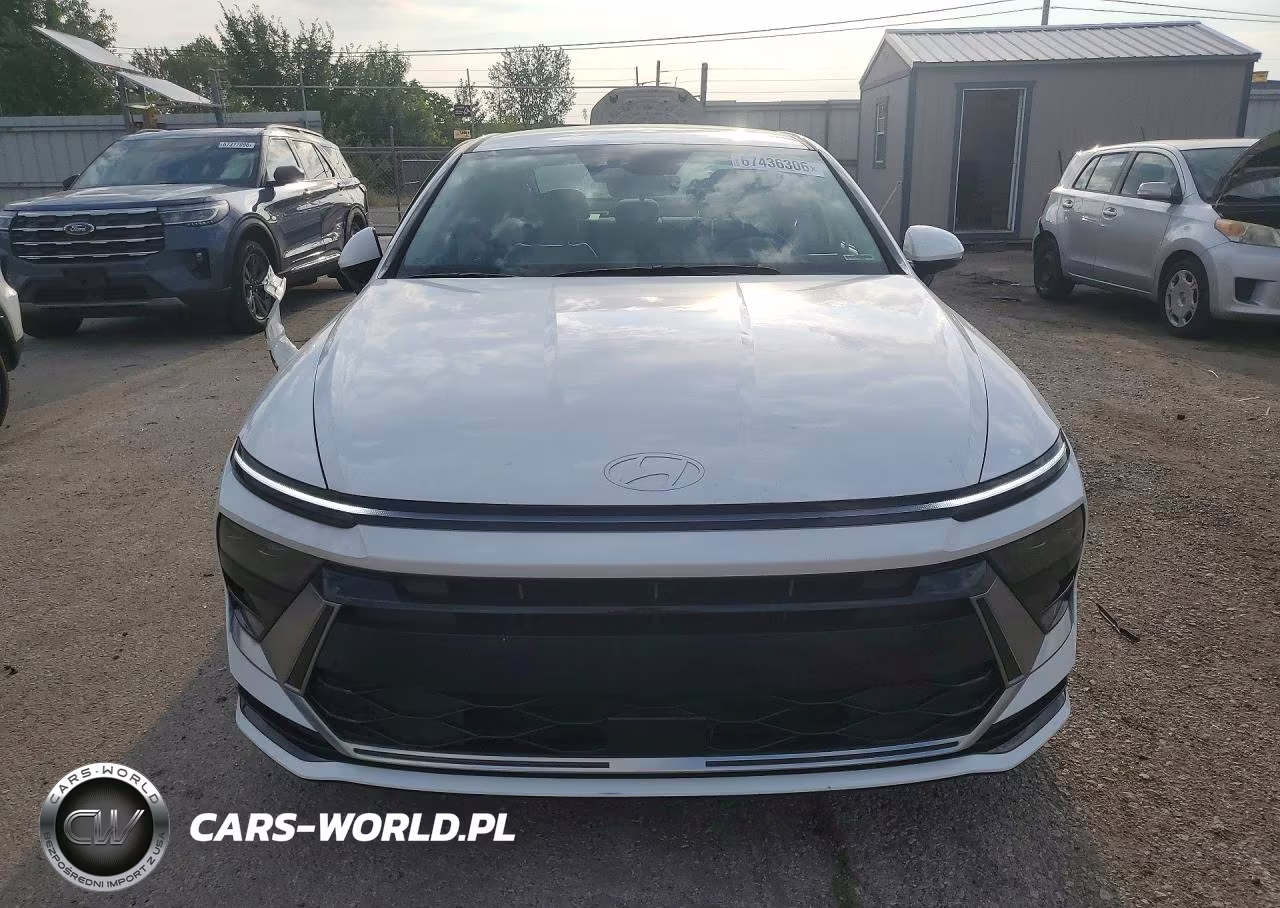 2025 Hyundai Sonata Hybrid Sel VIN:KMHL34JJ9SA108466 - 5