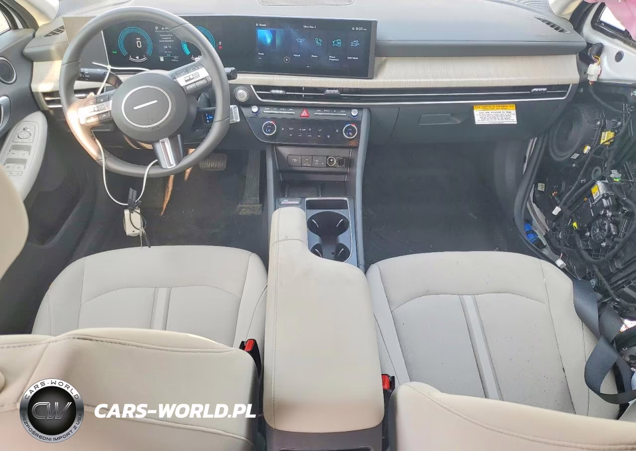 2025 Hyundai Sonata Hybrid Sel VIN:KMHL34JJ9SA108466 - 8