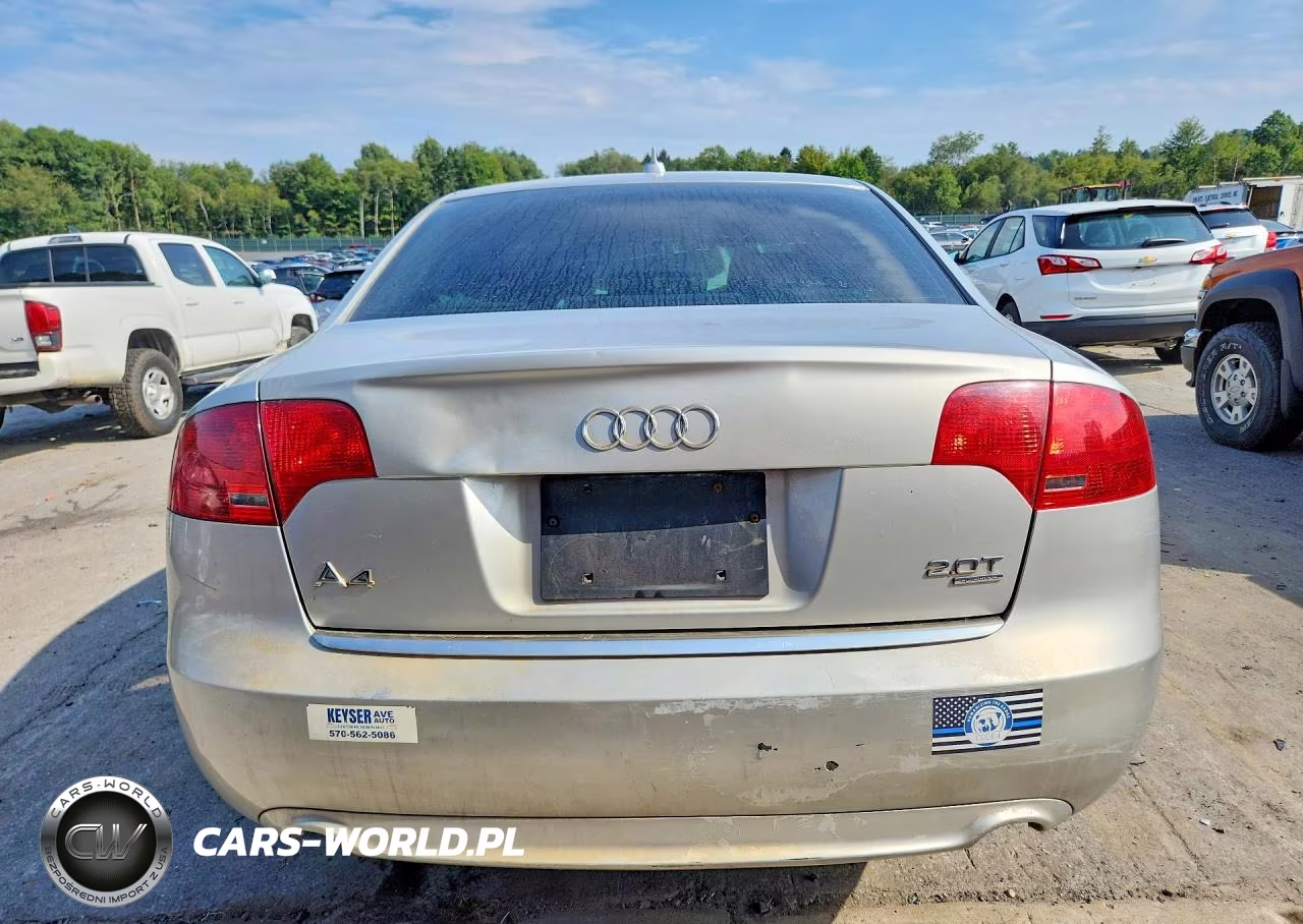 2008 Audi A4 2.0T Quattro VIN:WAUDF78E78A154510 - 6
