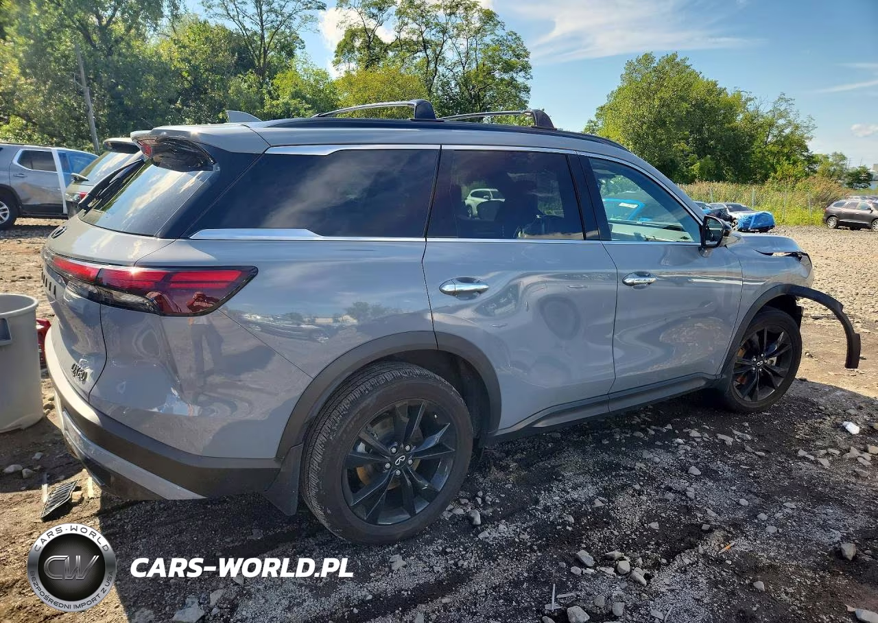 2025 Infiniti Qx60 Luxe VIN:5N1AL1FS0SC348369 - 3