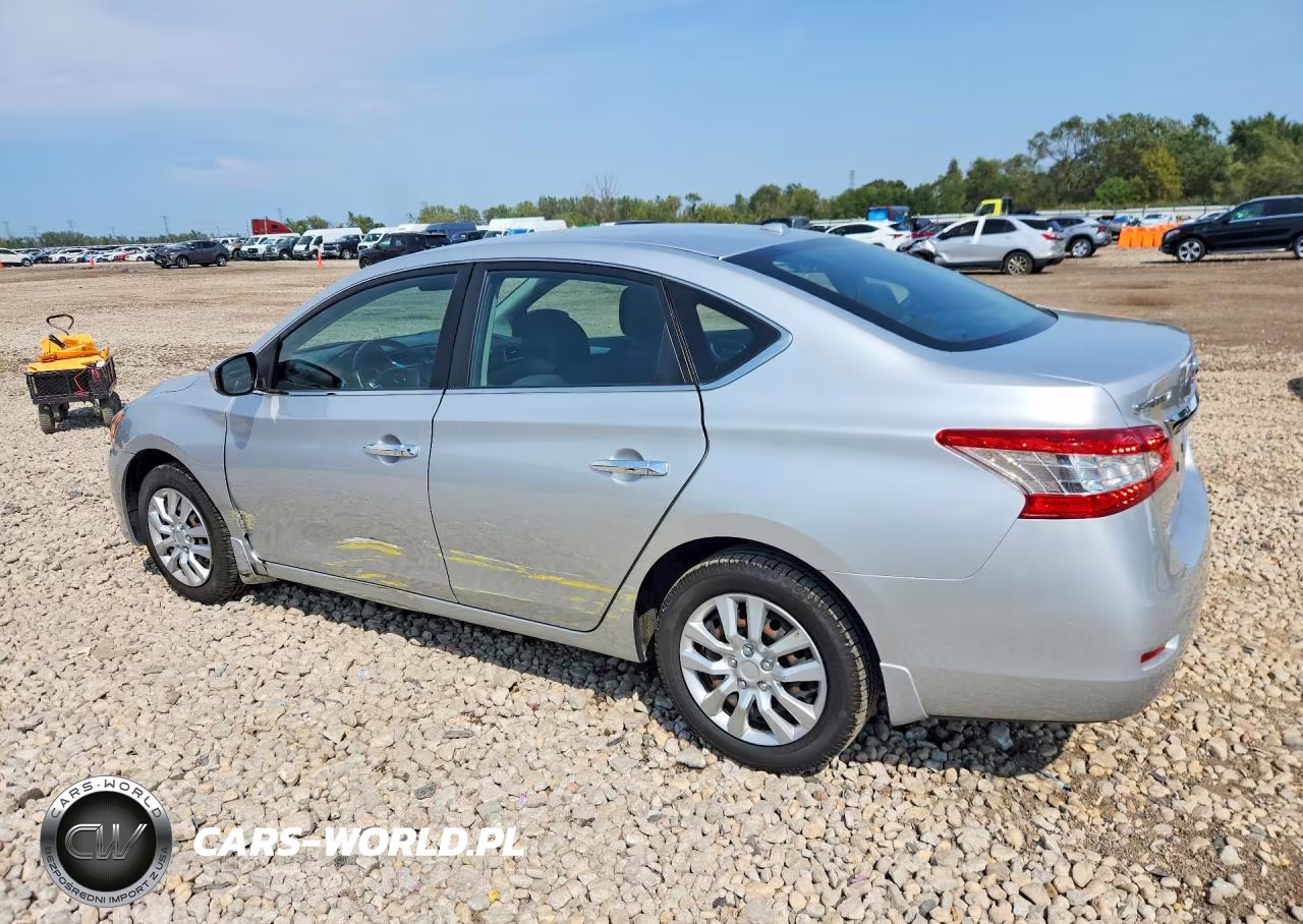 2015 Nissan Sentra Sv VIN:3N1AB7AP1FY273906 - 2