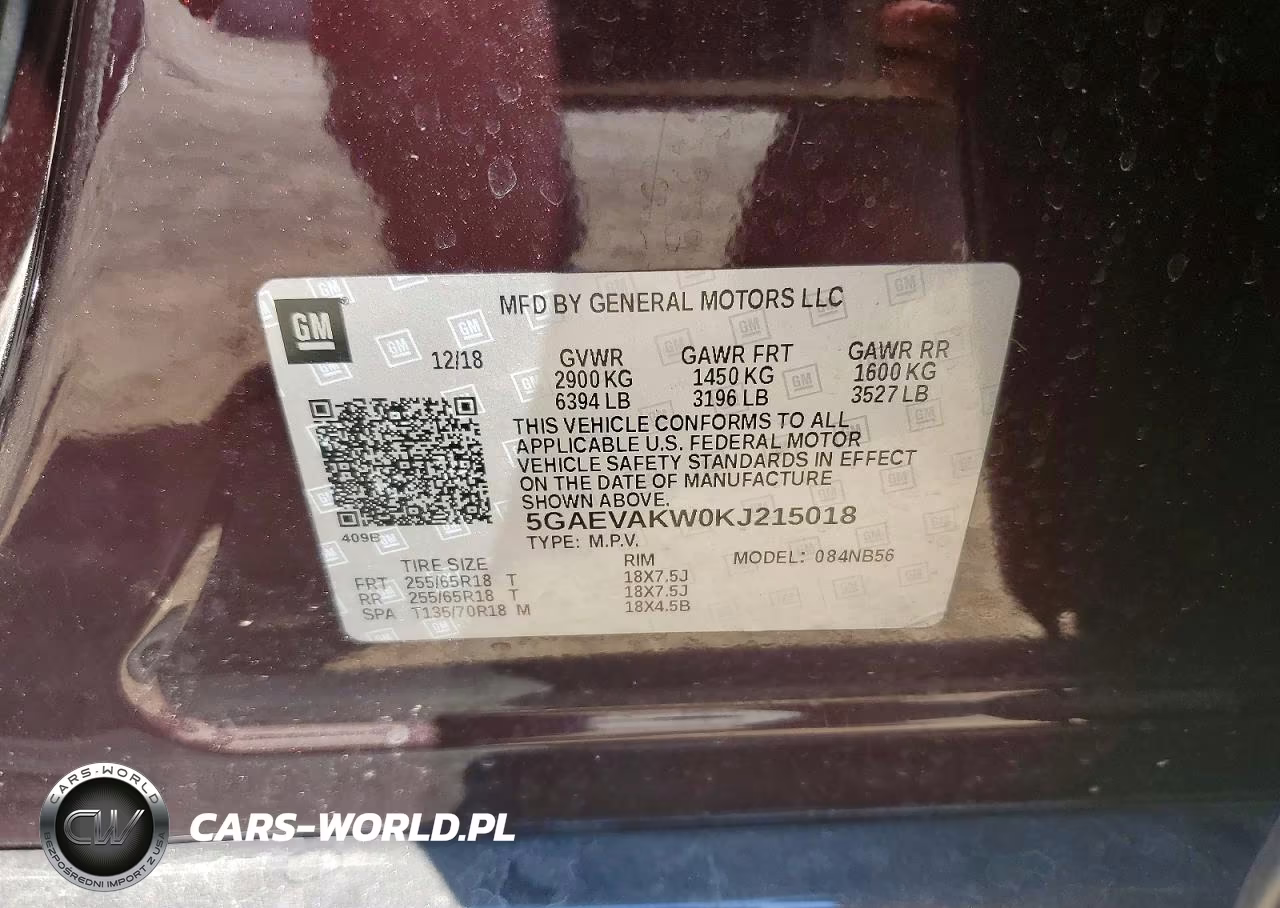 2019 Buick Enclave Essence VIN:5GAEVAKW0KJ215018 - 13