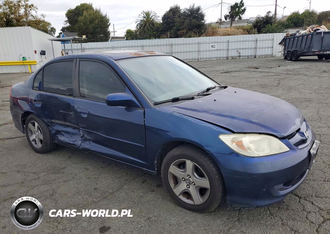 2004 Honda Civic Ex VIN:2HGES26894H613388 - 4