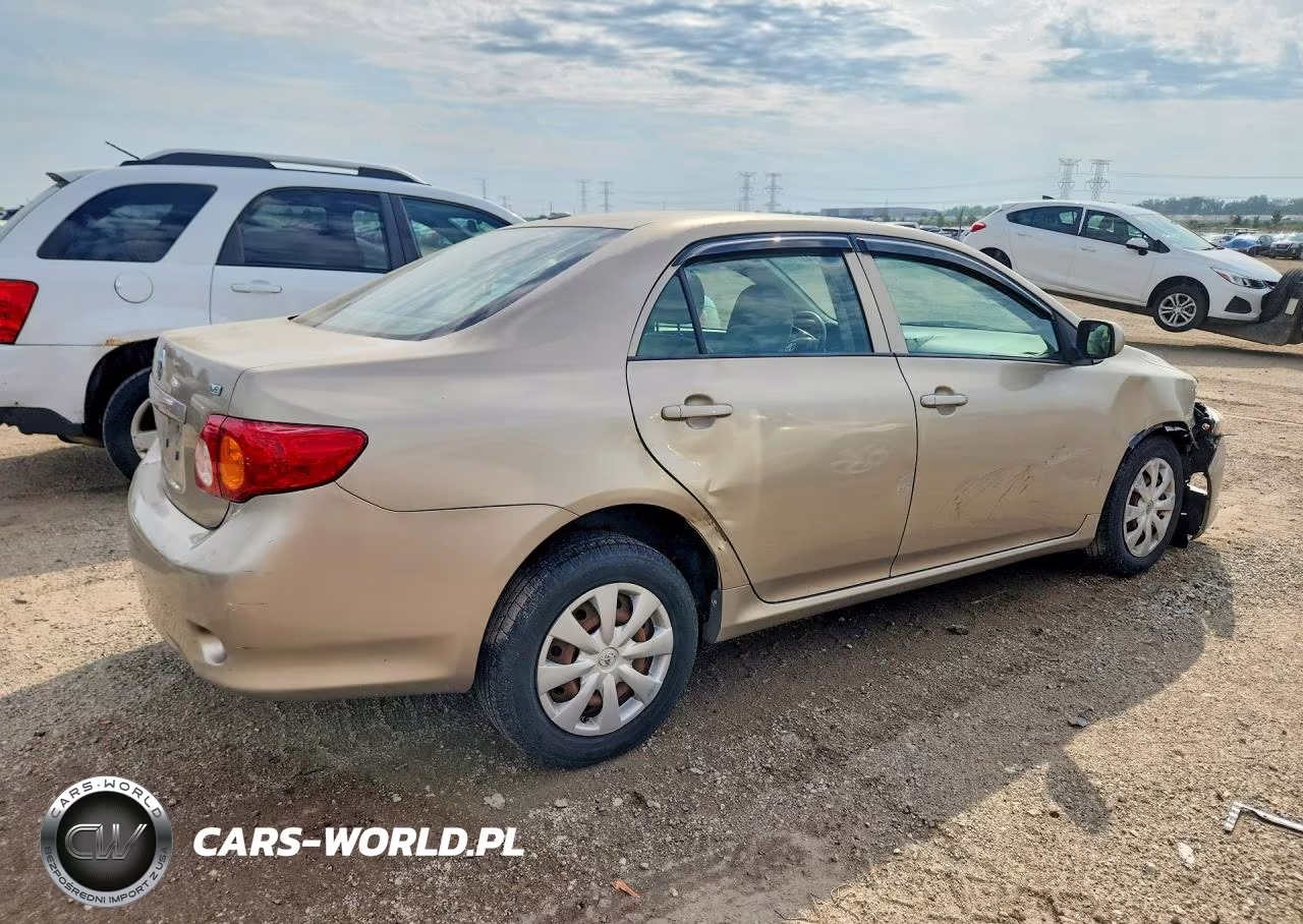 2009 Toyota Corolla Le VIN:1NXBU40E69Z040732 - 3