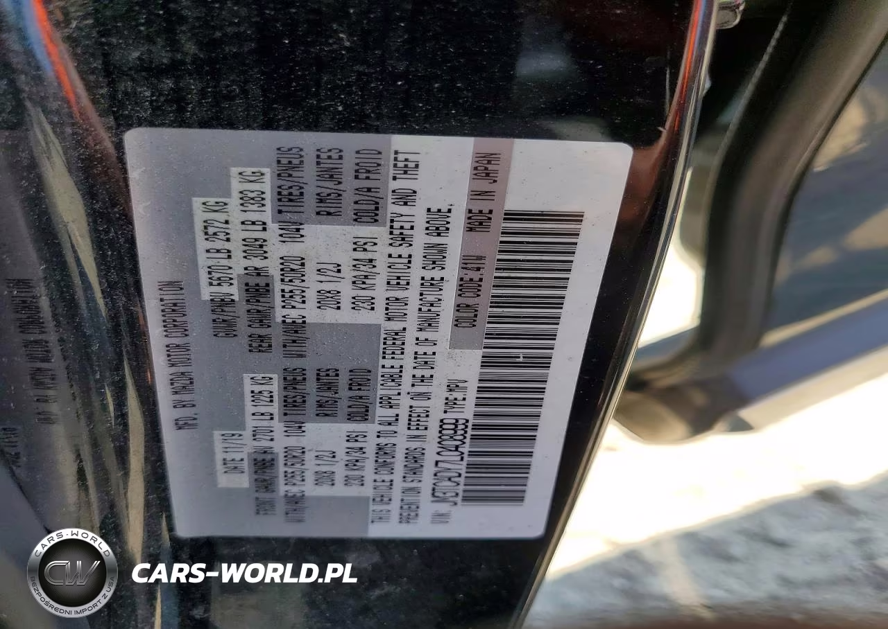 2020 Mazda Cx-9 Grand Touring VIN:JM3TCADY7L0408999 - 13