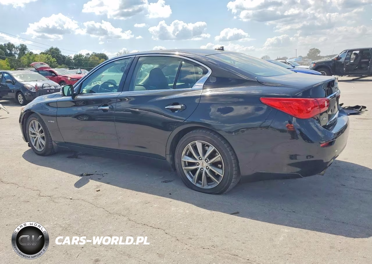 2014 Infiniti Q50 Hybrid Premium VIN:JN1AV7AR2EM702089 - 2
