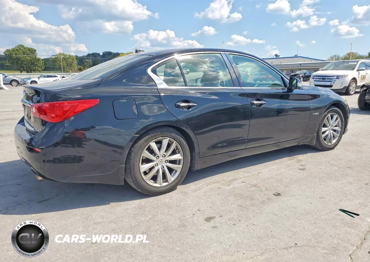 2014 Infiniti Q50 Hybrid Premium VIN:JN1AV7AR2EM702089 - 3
