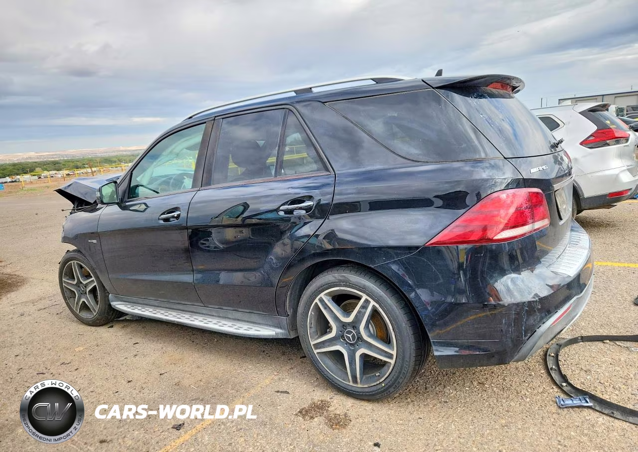 2017 Mercedes-Benz Gle 43 Amg VIN:4JGDA6EB9HA915037 - 2