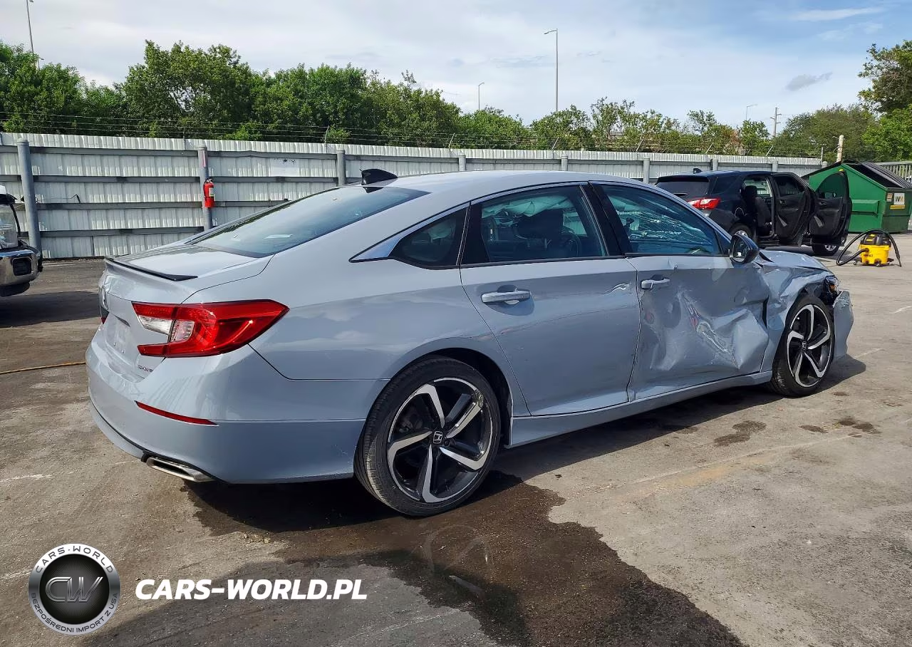 2022 Honda Accord Sport VIN:1HGCV1F37NA059393 - 3