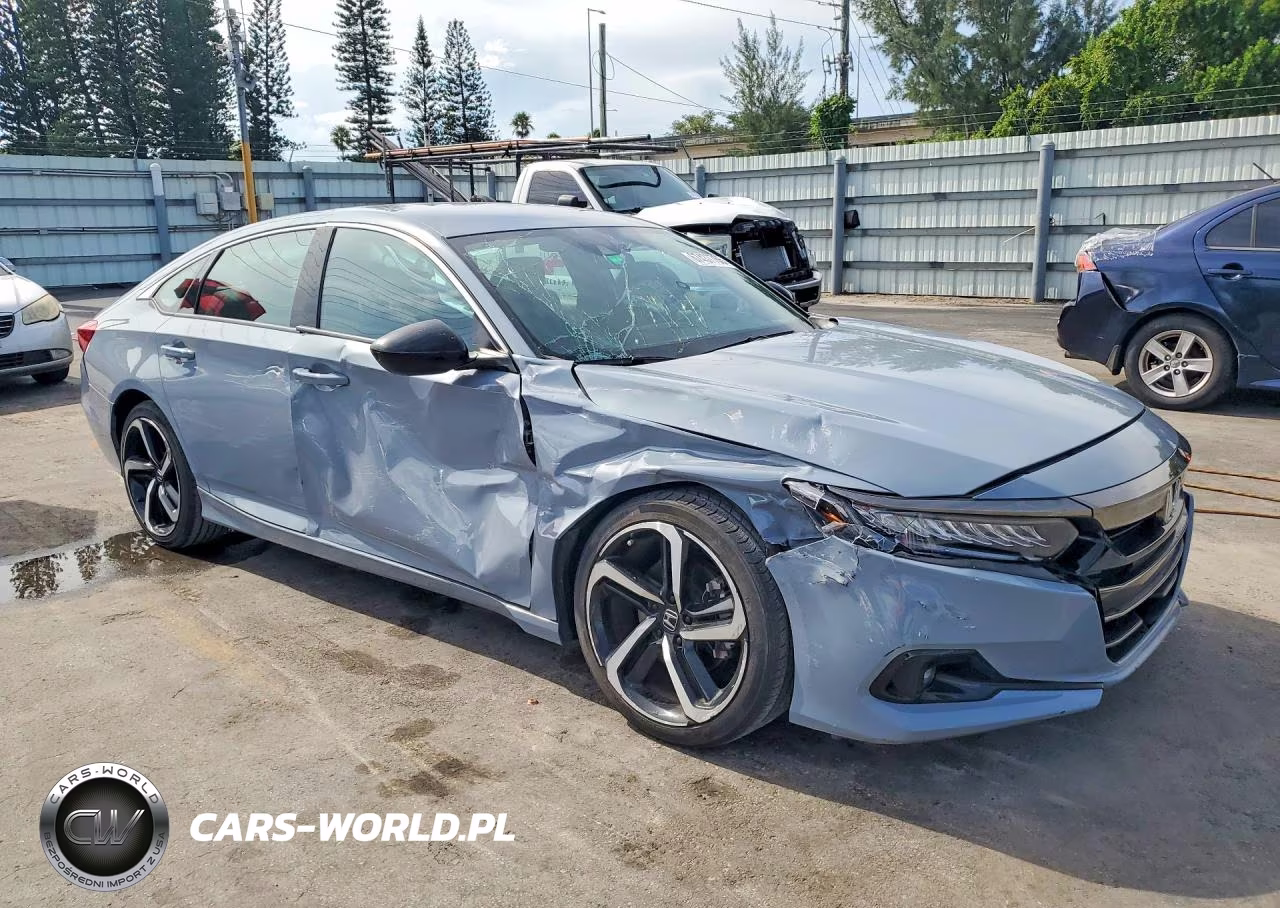 2022 Honda Accord Sport VIN:1HGCV1F37NA059393 - 4