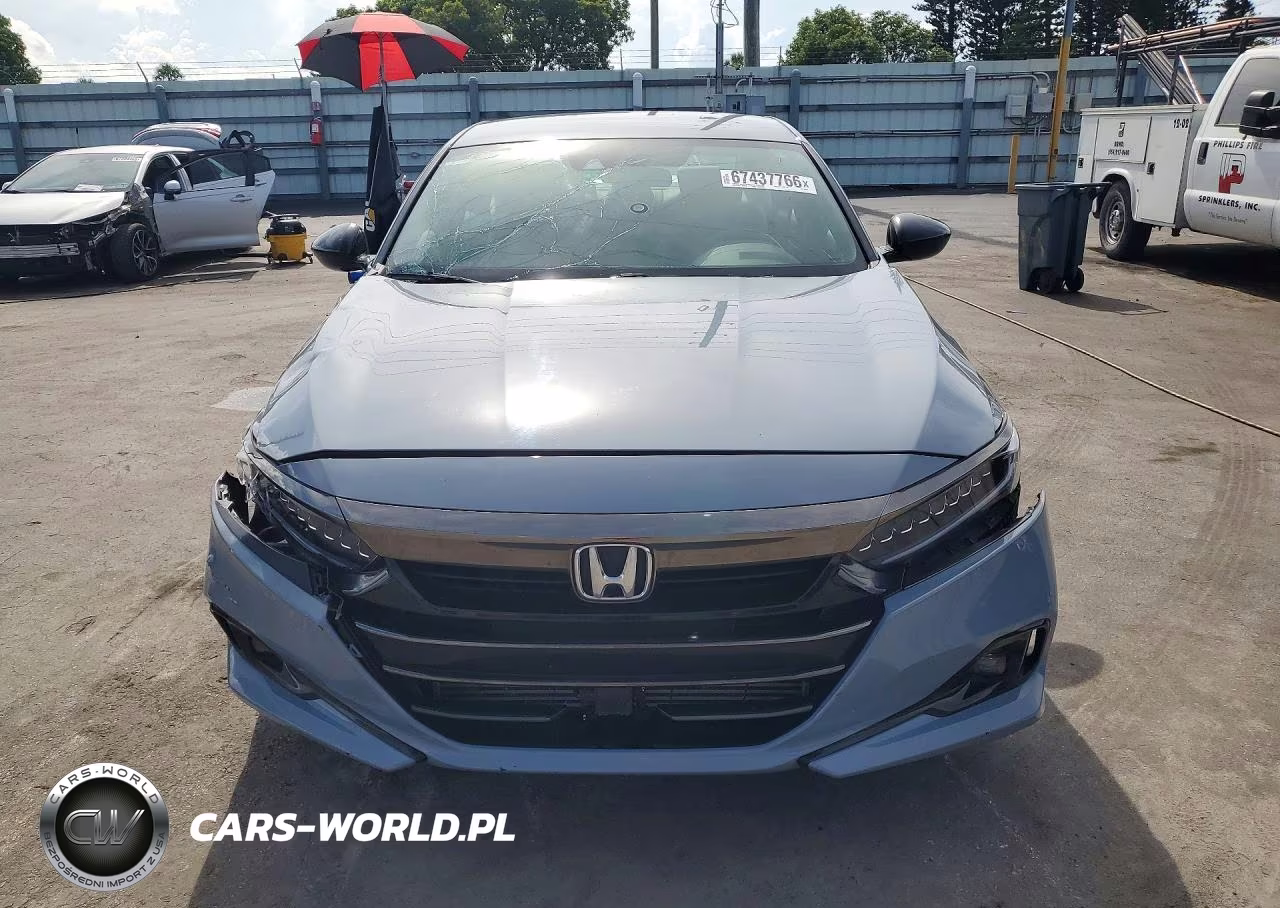 2022 Honda Accord Sport VIN:1HGCV1F37NA059393 - 5