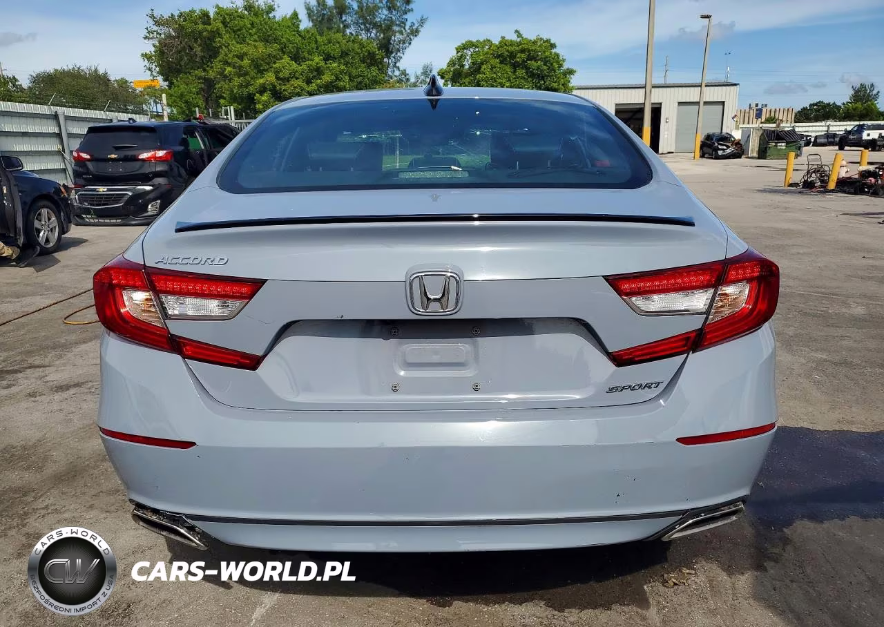 2022 Honda Accord Sport VIN:1HGCV1F37NA059393 - 6