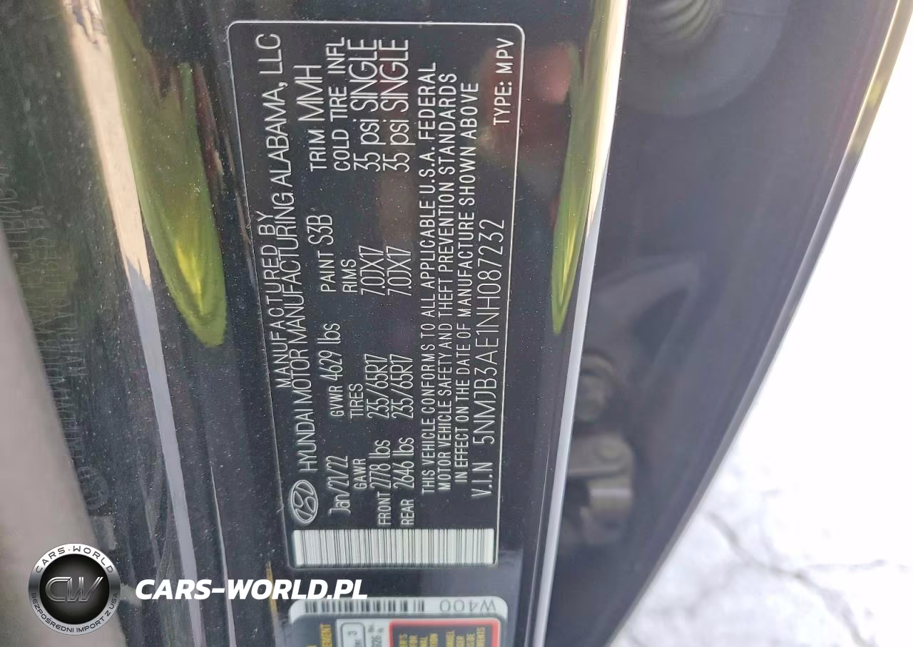 2022 Hyundai Tucson Sel VIN:5NMJB3AE1NH087232 - 13
