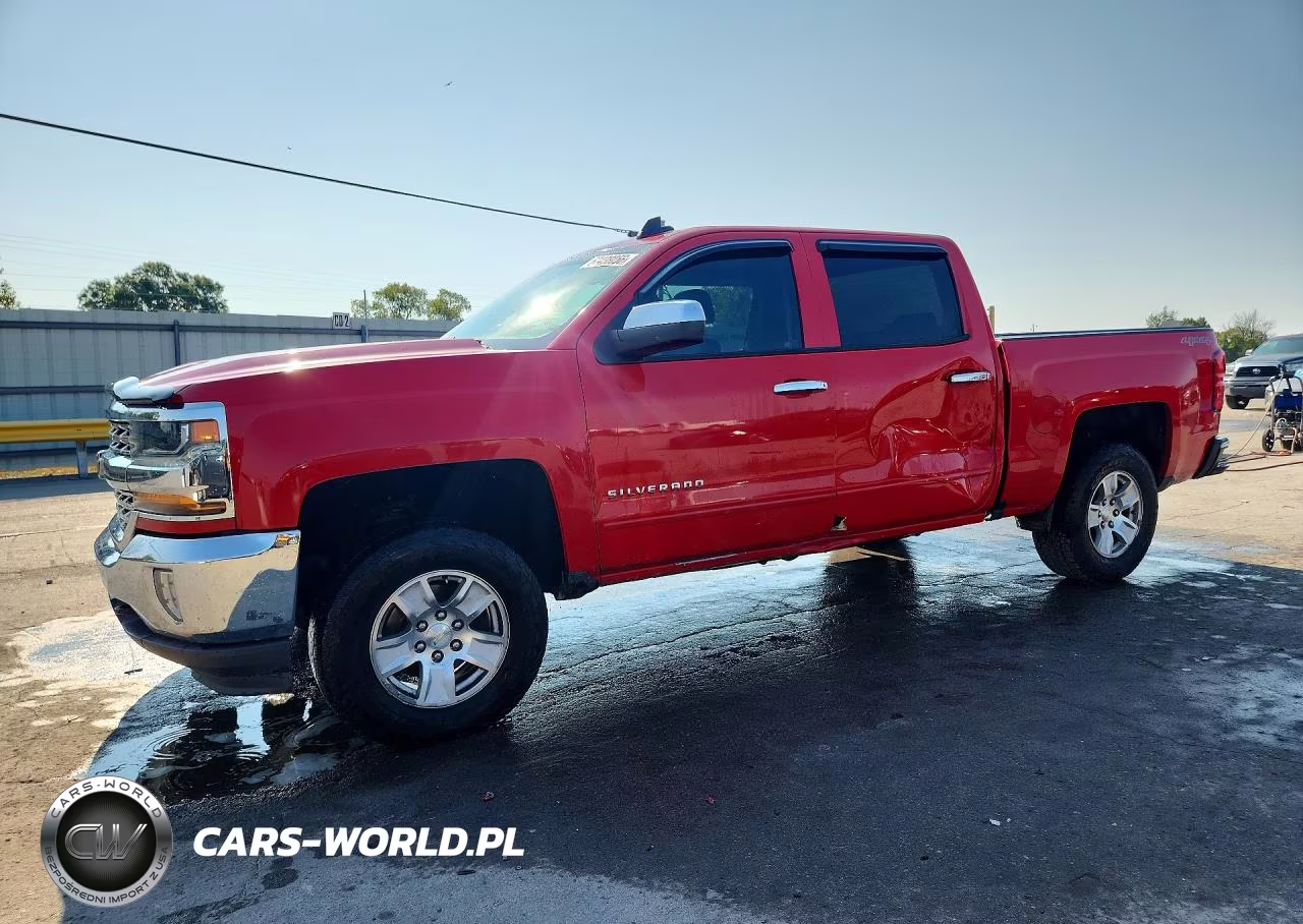 2016 Chevrolet Silverado K1500 Lt VIN:3GCUKREC3GG348318 - 1