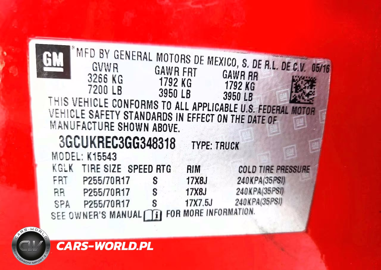 2016 Chevrolet Silverado K1500 Lt VIN:3GCUKREC3GG348318 - 12