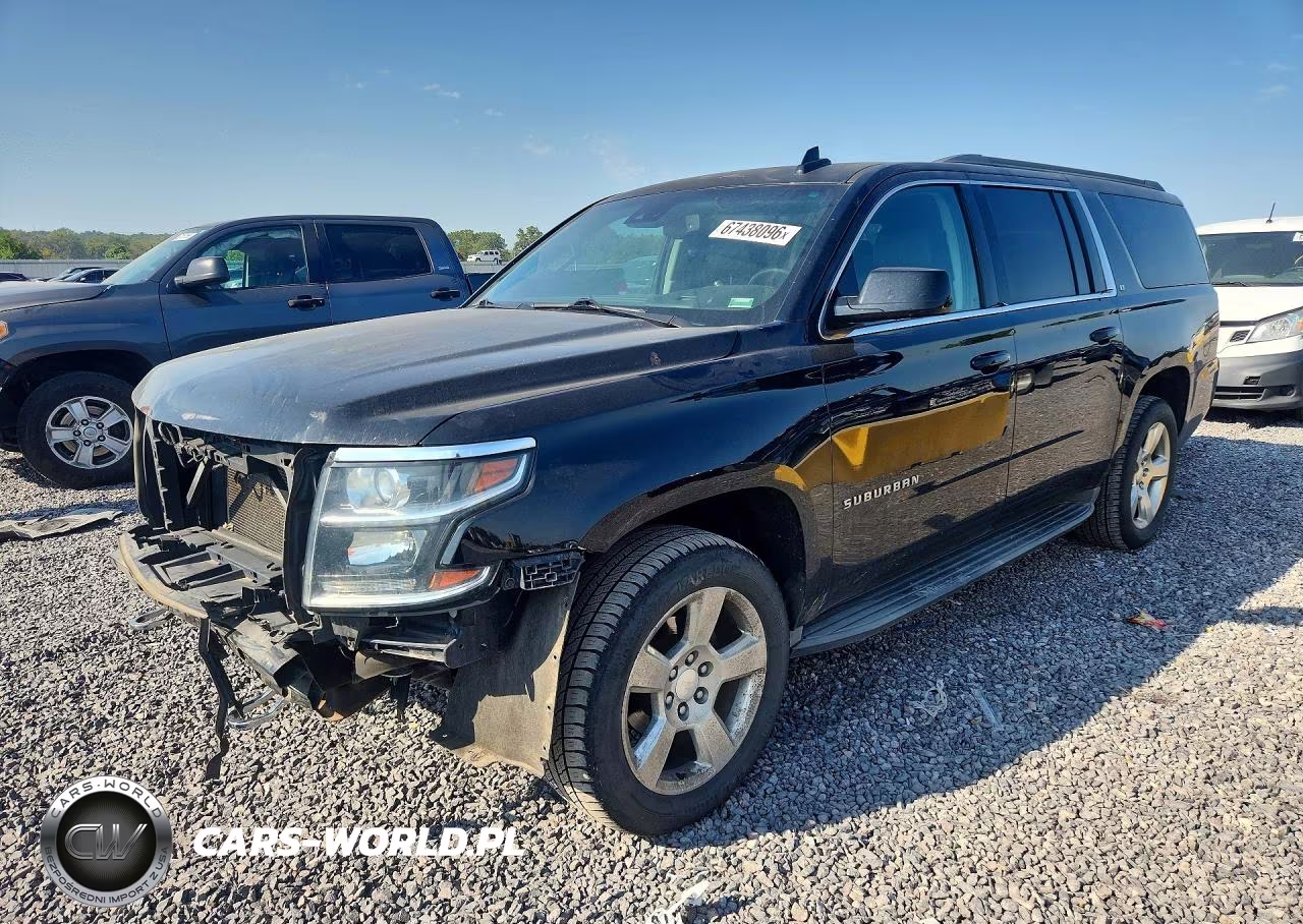 2015 Chevrolet Suburban K1500 Lt VIN:1GNSKJKC7FR509837 - 1