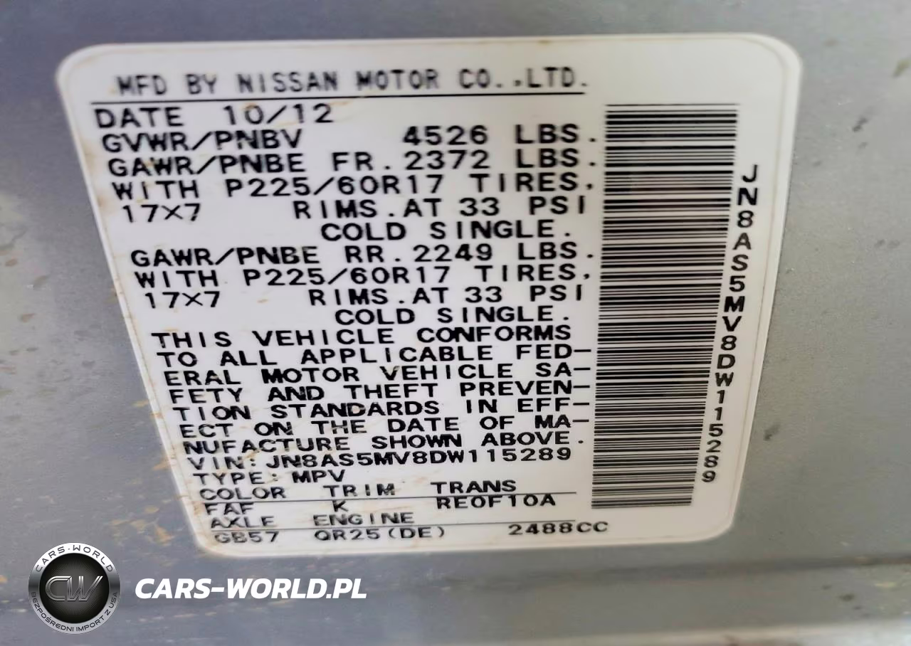 2013 Nissan Rogue S VIN:JN8AS5MV8DW115289 - 13