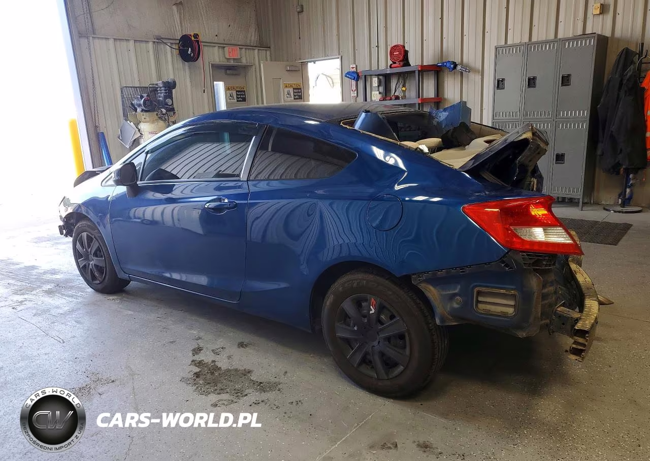 2012 Honda Civic Lx VIN:2HGFG3B59CH554672 - 2