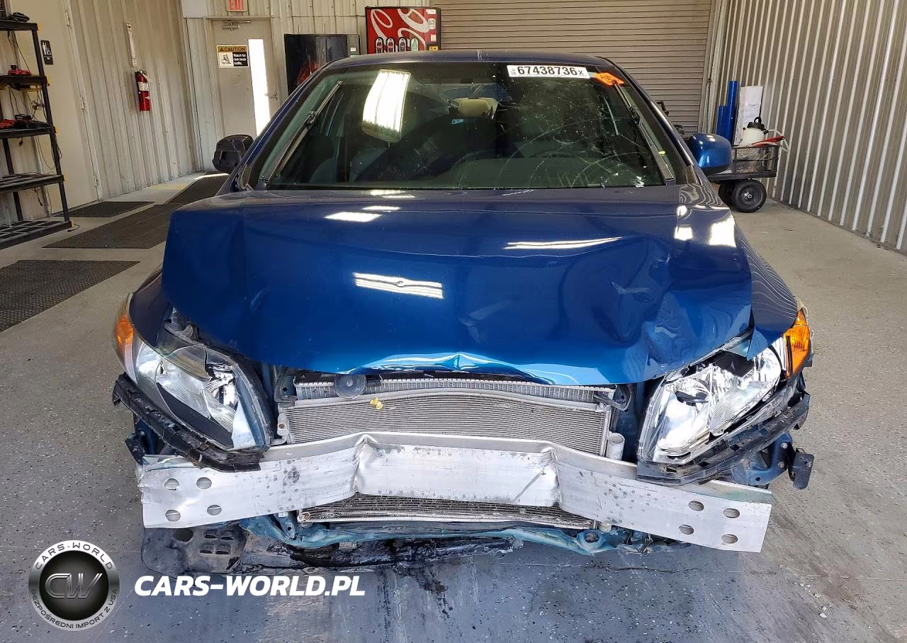 2012 Honda Civic Lx VIN:2HGFG3B59CH554672 - 5