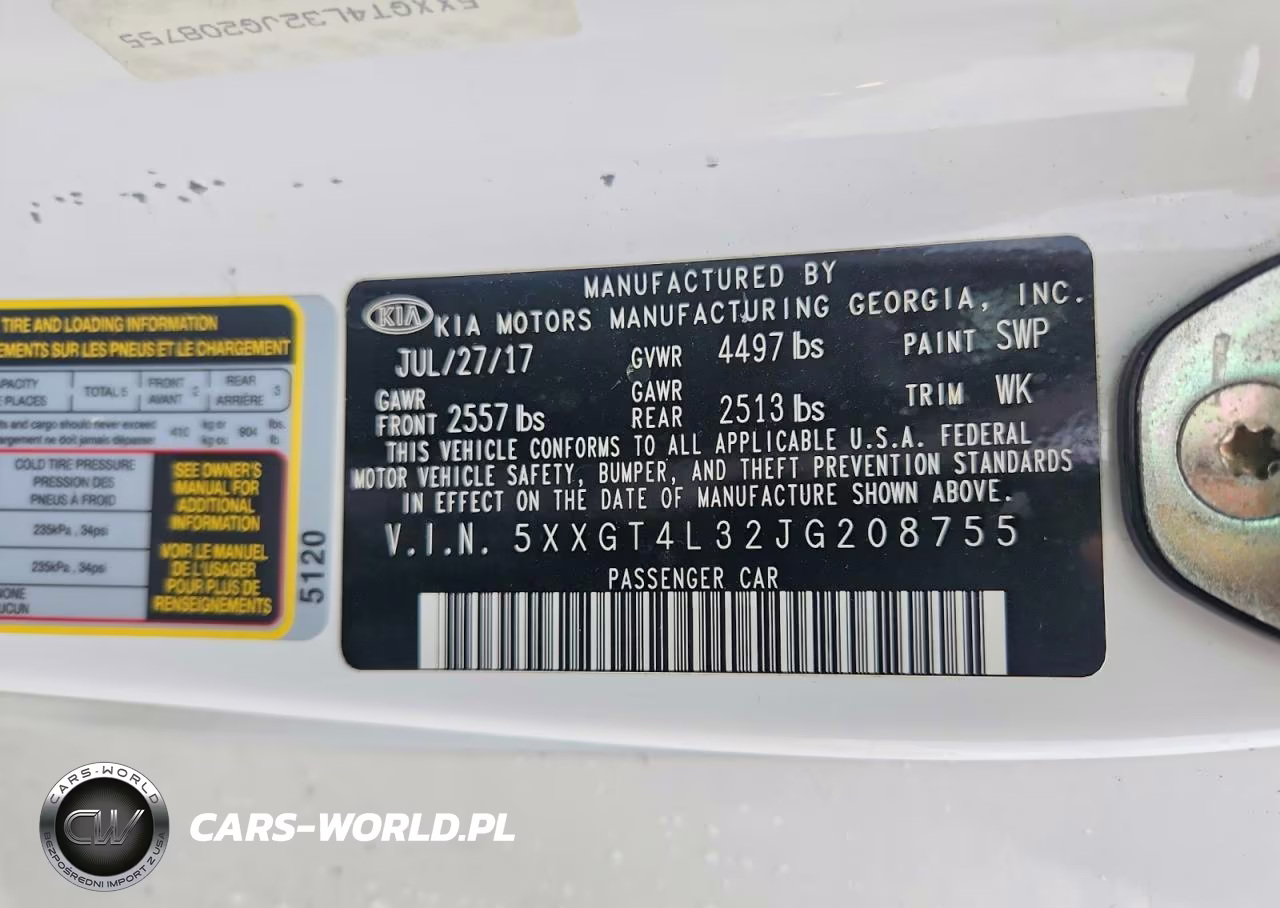 2018 Kia Optima Lx VIN:5XXGT4L32JG208755 - 12