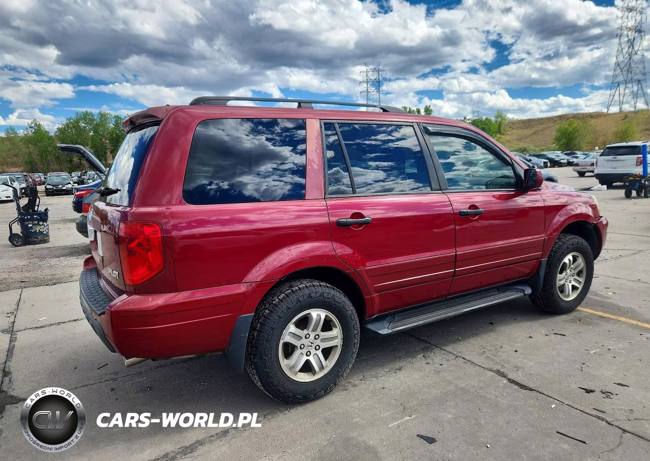2003 Honda Pilot Ex VIN:2HKYF18443H543213 - 3