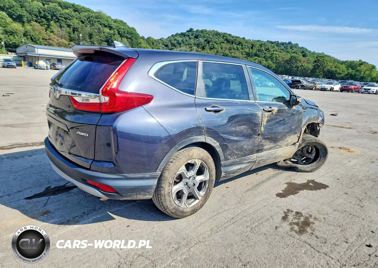 2017 Honda Cr-V Ex VIN:2HKRW2H54HH658730 - 3