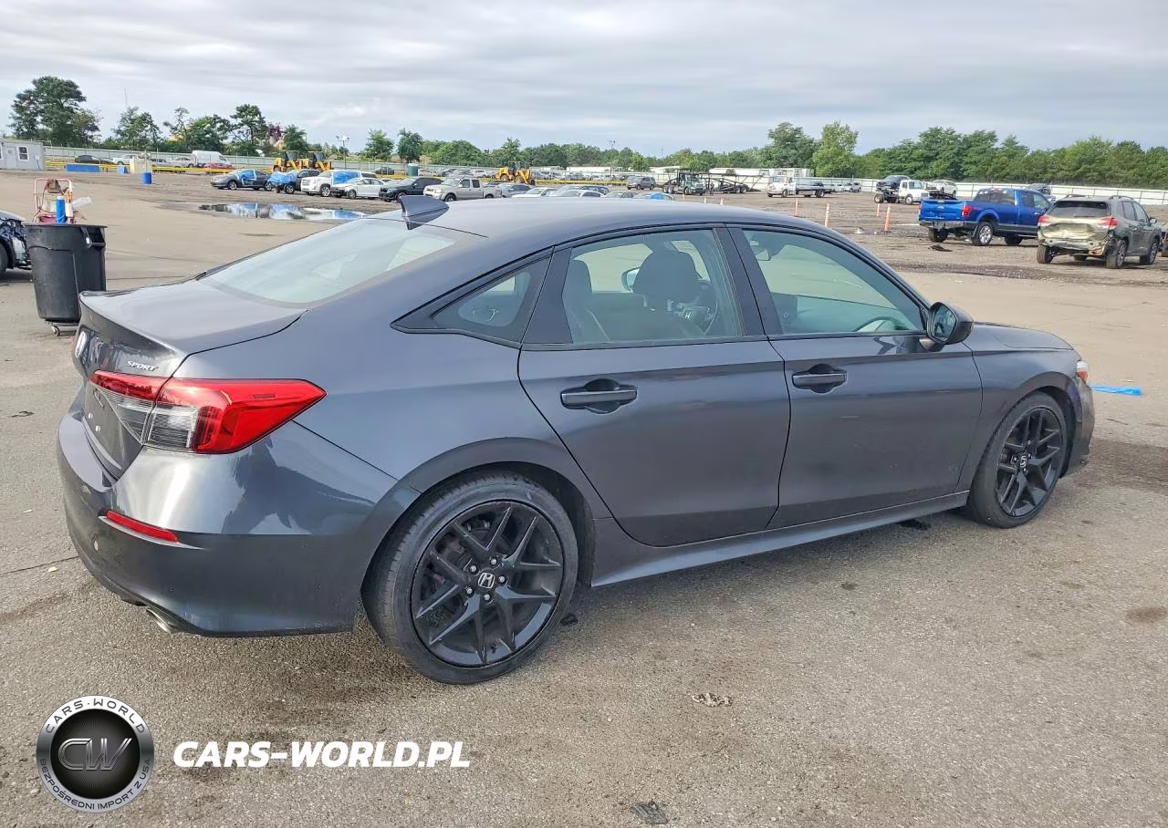 2022 Honda Civic Sport VIN:2HGFE2F58NH570312 - 3