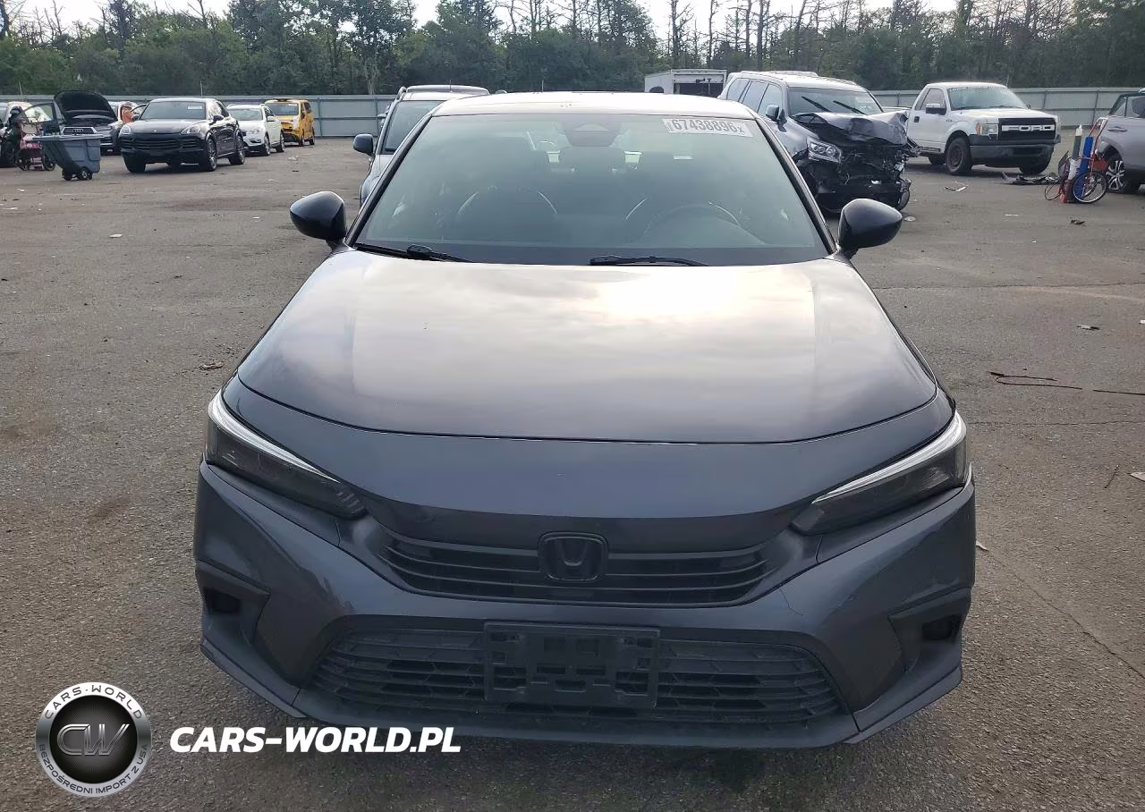 2022 Honda Civic Sport VIN:2HGFE2F58NH570312 - 5